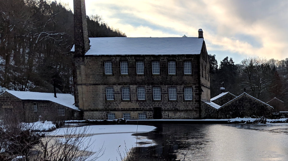 Gibson mill is an old cotton mill