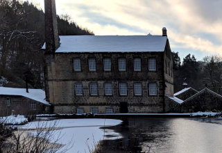 Gibson mill is an old cotton mill