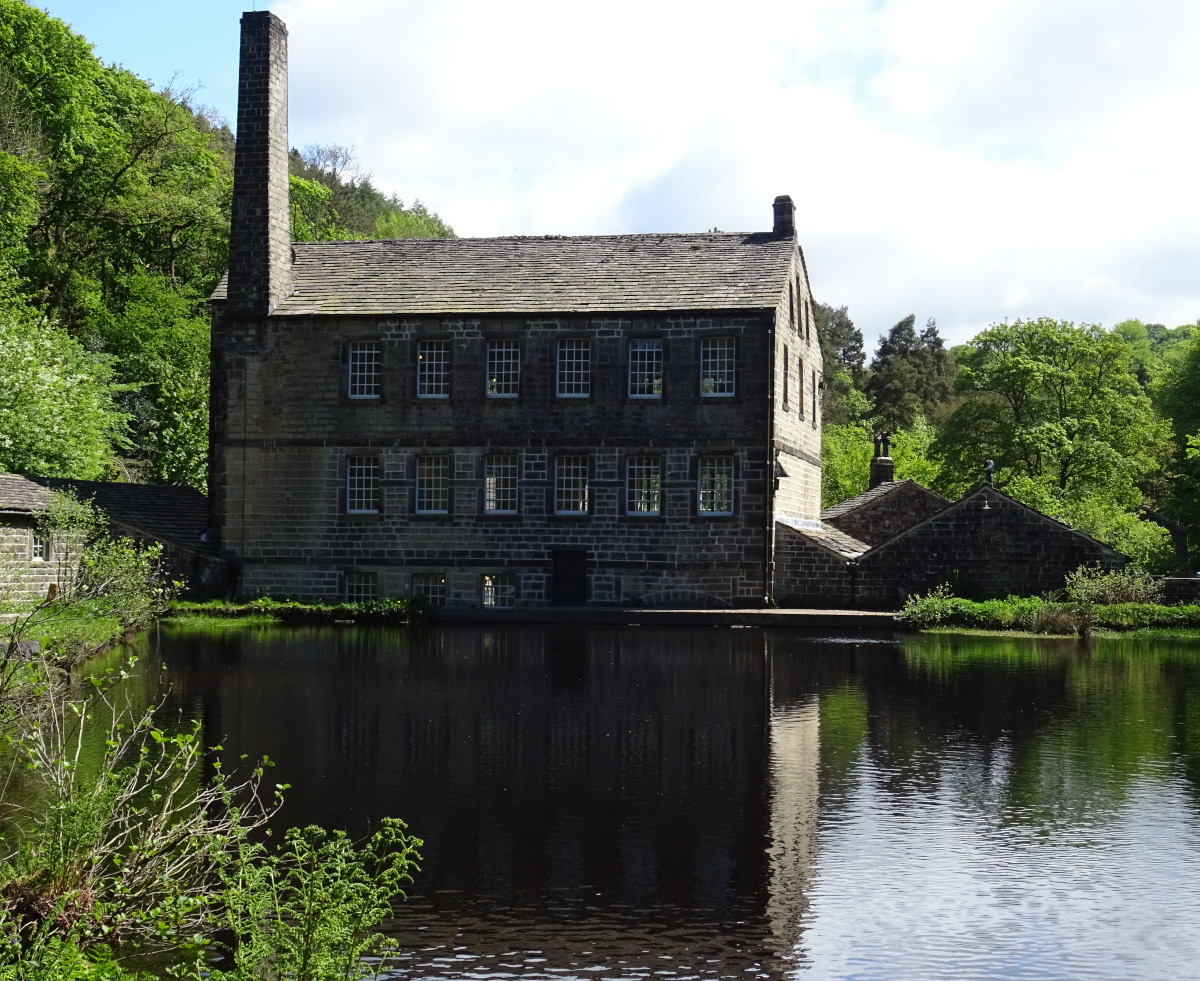 Gibson mill is just one of the things you can see at Hardcastle Crags.