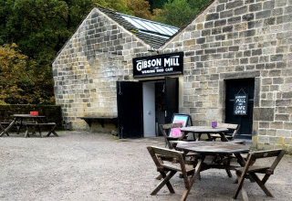 The weaving shed cafe at Gibson Mill